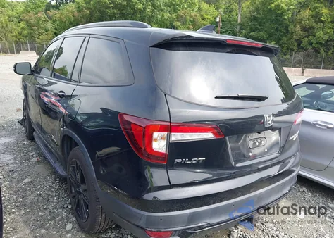 2021 Honda Pilot Awd Black Edition from USA, damaged, VIN 5FNYF6H72MB057393